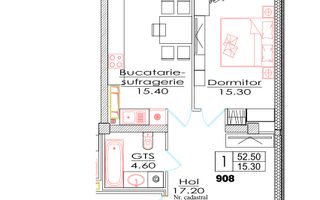 Vânzare, apartament, o cameră, str. Ialoveni, Telecentru - Poză 3