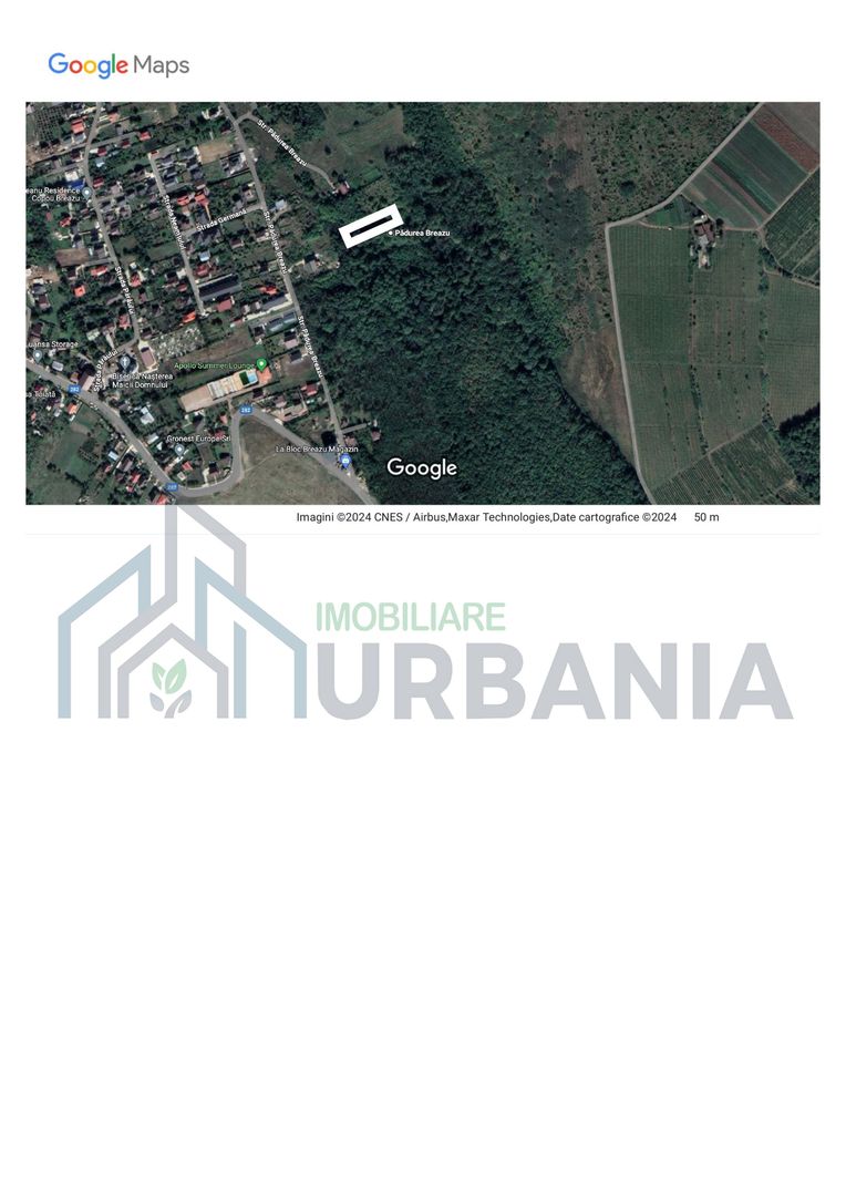 Teren de construcție în Pădurea Breazu, Iași – 2023 mp - Poză 1
