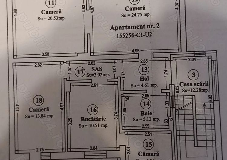 BRASADAS vinde ap 3 cam la casă - parter și la etajul 1. - Poză 2