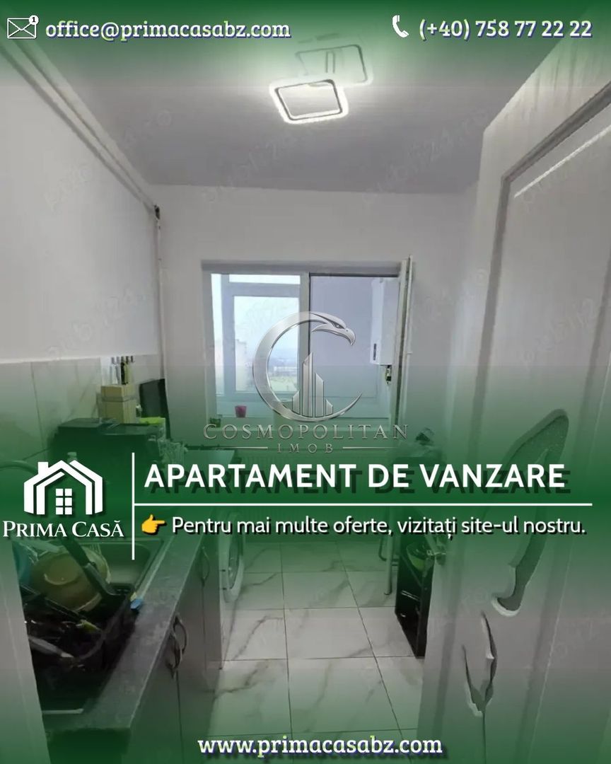 Apartament cu 2 camere zona Micro 14 vedere panoramica mobilat utilaT - Poză 1