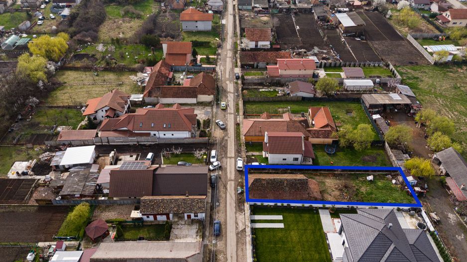 De vanzare Teren in Sacalaz - Lidl, Vatra veche | 539 mp, FS 14 ml - Poză 1