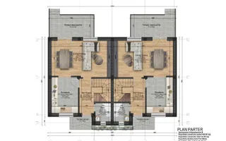 Casa tip Duplex - 2 dormitoare - 2 bai - 325 mp teren - Poză 12