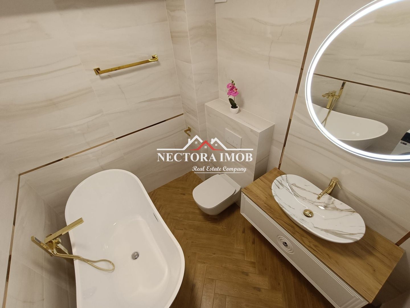 NECTORA IMOB-Apartament 2 camere, Prima Onestilor, Parcare, 52 mp, Et7 - Poză 12