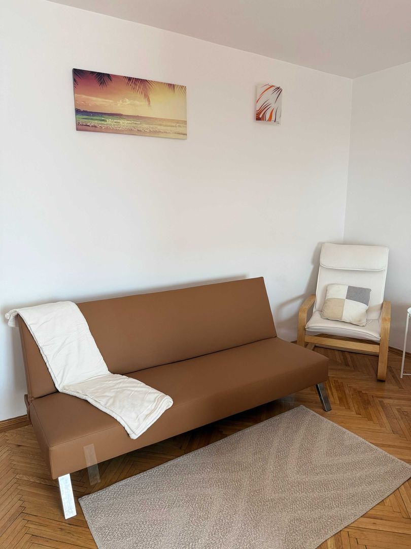 Studio modern 40 mp, renovat, boiler, 5 min metrou Piața Muncii, zona Decebal - Poză 8
