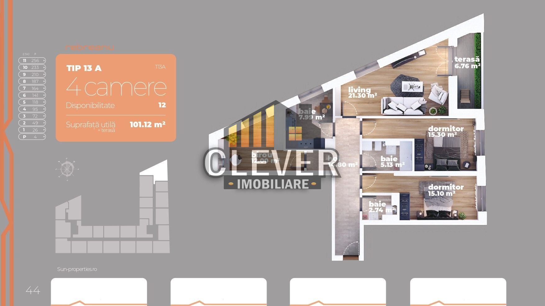 Apartament 4 camere Liviu Rebreanu Titan Auchan - Poză 2