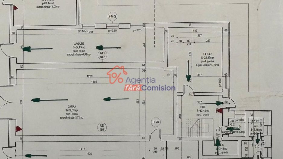 Spatiu Comercial/Depozitare, 270mp+1000mp parcare, Tatarasi - Poză 4