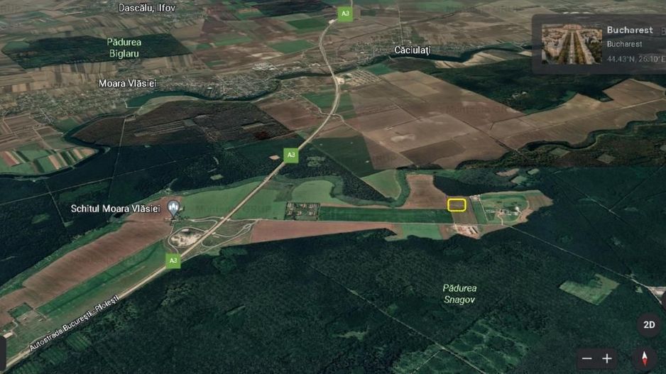 SNAGOV, langa Casa Vlasia, 3.500 mp. teren cu posibilitate pana la 7.000 mp. - Poză 4