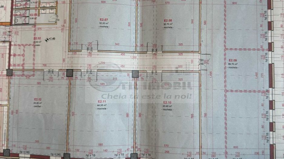 Spațiu modern de birouri în Galata - Disponibil imediat - 284mp - Schiță 8