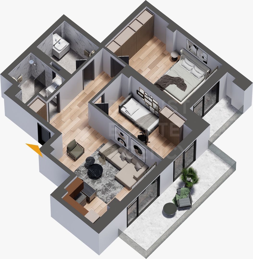 Vânzare, apartament, 3 camere, Iași - Poză 2