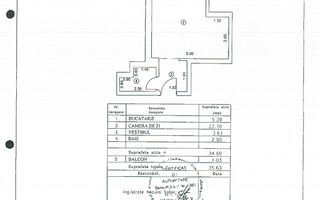 GARSONIERA + LOC DE PARCARE SUBTERAN || AVIATIEI- AEROGARII - Schiță 13