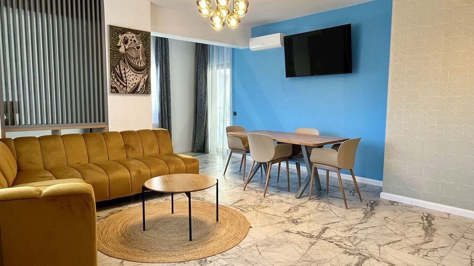Apartament  premium 3 camere 2 băi 102 mp etaj 1 si AC în Garden City - Poză 1