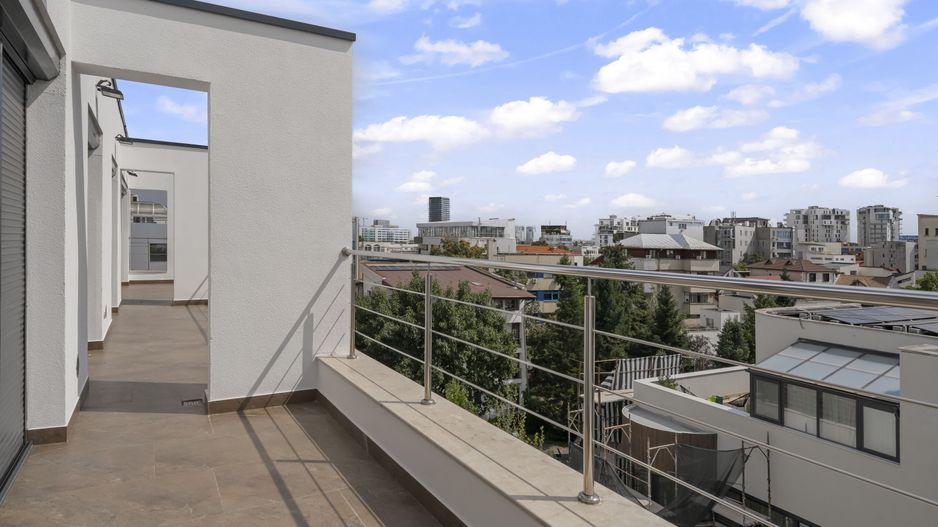 PENTHOUSE CU TERASA PANORAMICA BLOC BOUTIQUE HERASTRAU - Poză 5