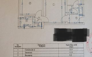 2 Camere DE RENOVAT | Drumul Taberei | Metrou Parc Drumul Taberei - Schiță 14