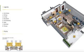 Apartament, 2 camere, Floreasca Residence, București - Poză 6