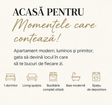 Apartament 2 camere mobilat - spatios 5 min metrou Straulesti - Poză 23