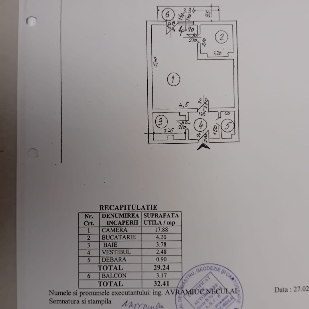 Vând garsonieră metrou Gorjului - Poză 1