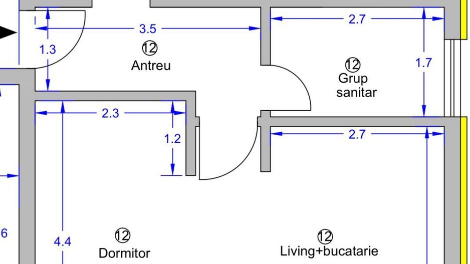 Giroc-Neptun | 2-3 Camere | Centrala proprie | Loc de parcare - Poză 15