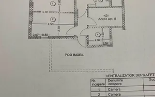 VANZARE MANSARDA 3 CAMERE ICOANEI- DUMBRAVA ROSIE | RENOVATA | 32 MP - Schiță 18