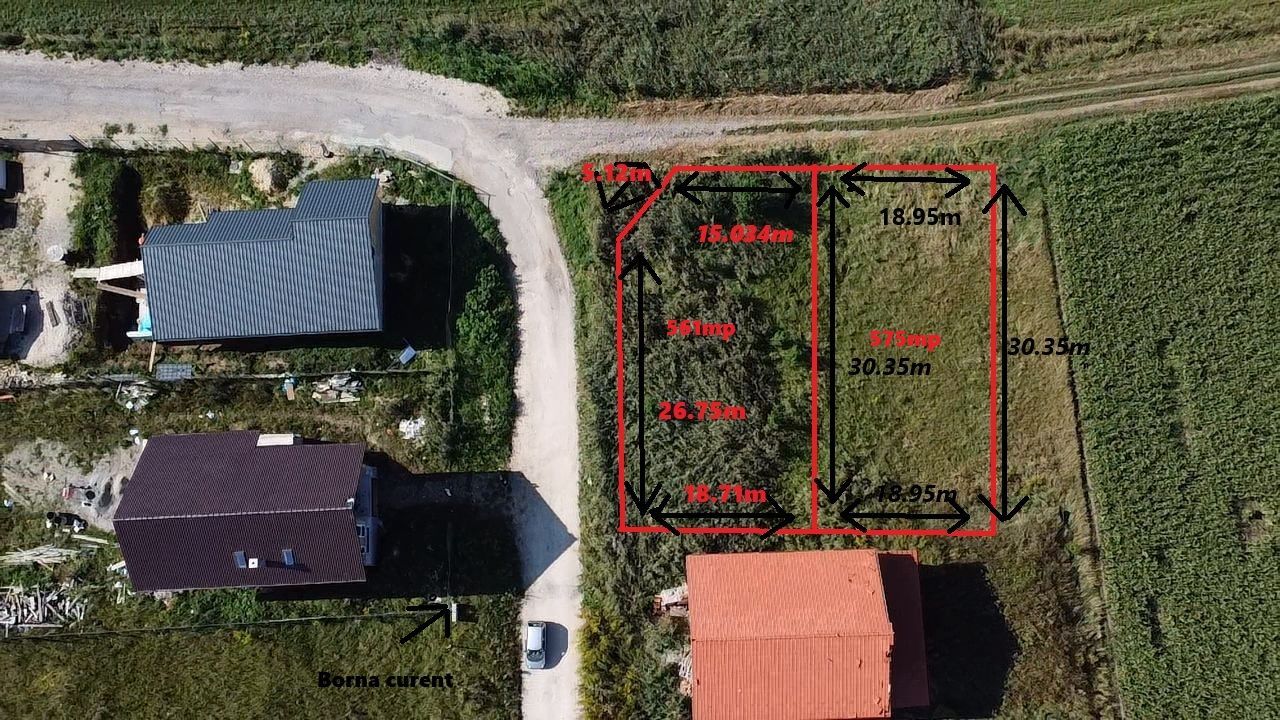 Teren intravilan Sanpetru iesire spre Bod - Poză 6
