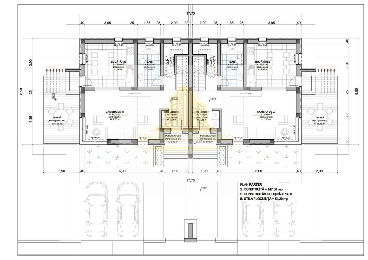 Case tip Duplex de vânzare în Ghimbav, Brașov – Cartierul Florilor - Poză 32