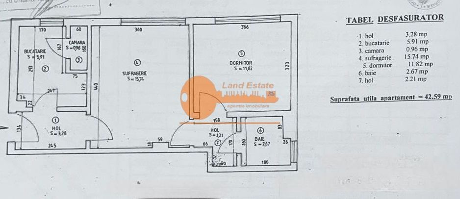 2 camere Gara de Nord la 300m de metrou - Schiță 11