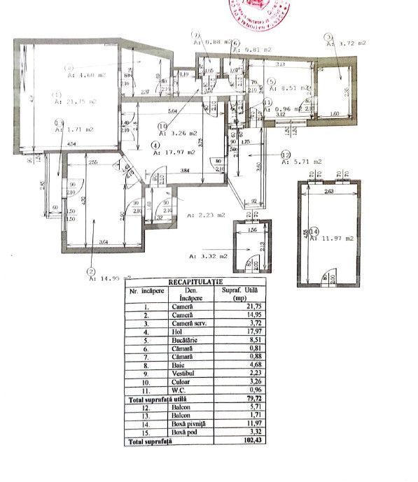 Apartament 3 camere Gradina Icoanei | fara risc sau urgenta | imobil cu lift - Poză 17