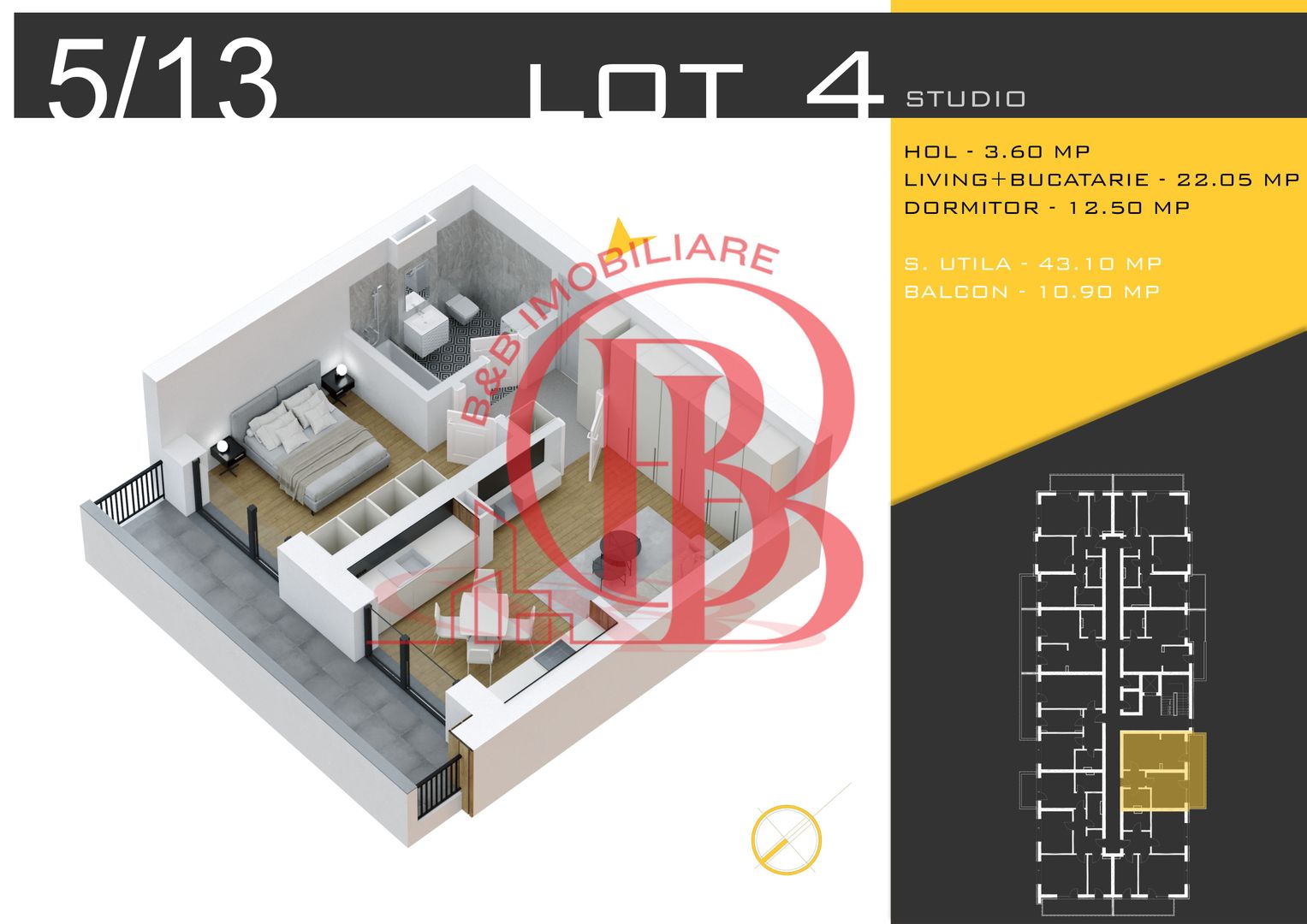 2 camere lansare proiect Titan Pallady  Metrou Nicolae Teclu - Schiță 10