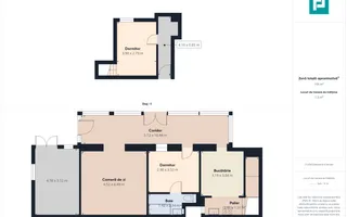 Apartament 3 camere  la curte  - Odobescu - Poză 36