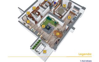 3 camere cu VIEW SPECTACULOS Floreasca Residence - Poză 9