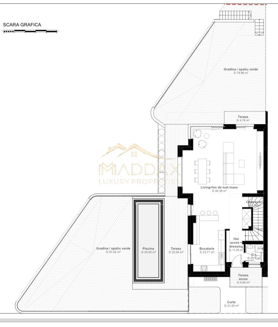 Vila cu 5 camere  *366mp* / Curte privată *315mp* / Pipera - Lake View - Schiță 57