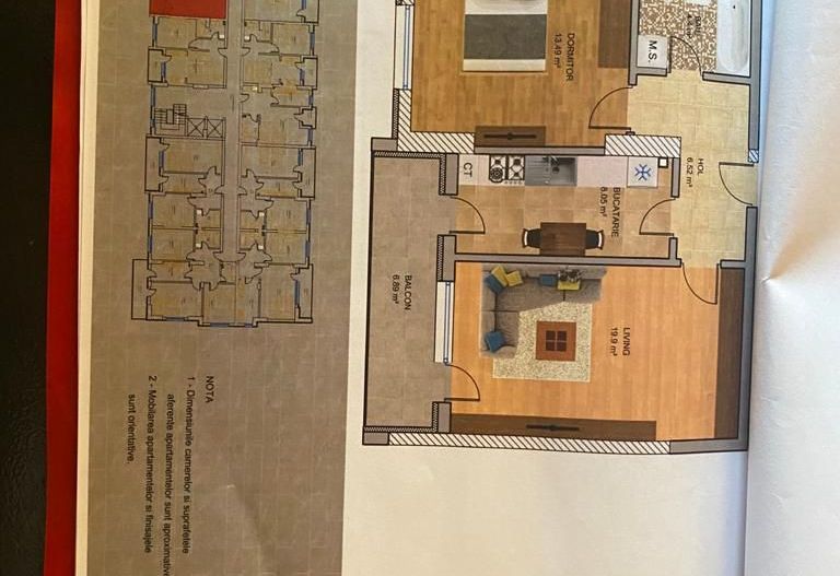 Apartament modern 2 camere zona grand arena berceni - Poză 9