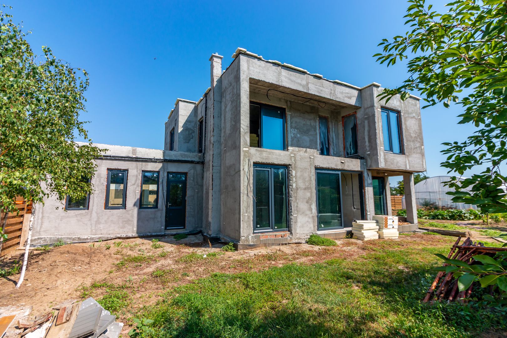 Paradisul Verde_Vila individuala semifinisata_Teren generos - Poză 4