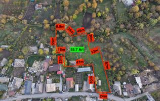 Teren pentru construcții intravilan 55,7 ari – Trușeni, str. Kiev