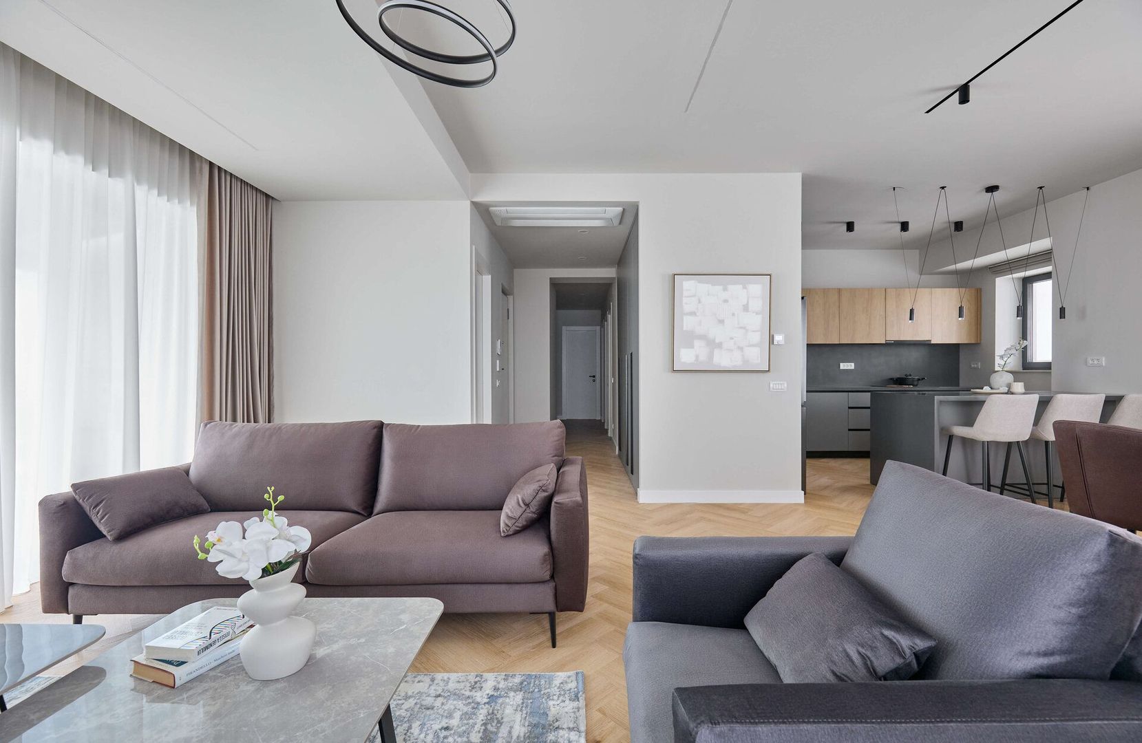 Penthouse premium whit 4 rooms ,111 sqm+terrace 90 sqm | Bucharest - Poză 7