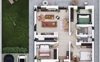 Eleganță, confort și liniște – Casă nouă în Balotești - Poză 6