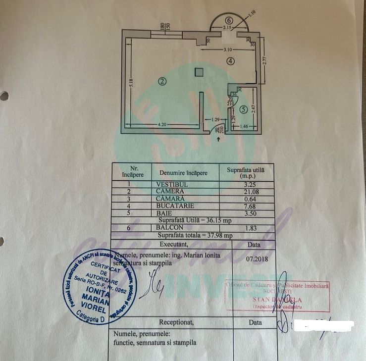 Garsoniera cu CENTRALA PROPRIE - Poză 16