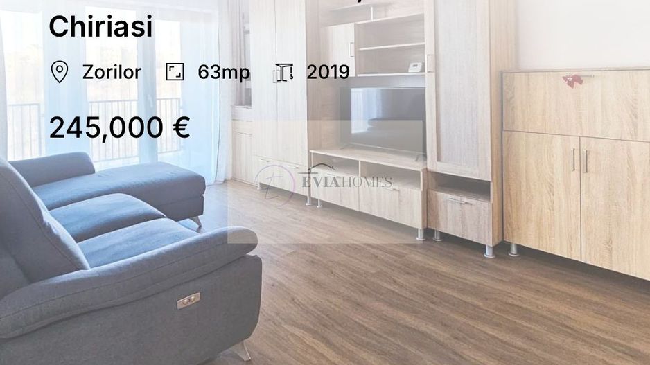 3 camere/Zona Frunzișului/ Preluare Chiriasi - Poză 1