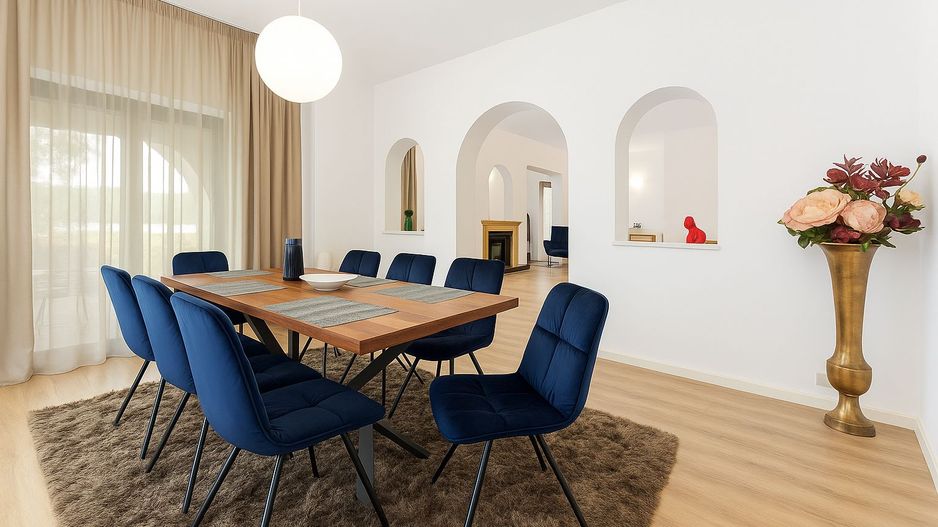 Vilă superbă pe malul lacului Snagov - 28 m deschidere la lac - Schiță 9