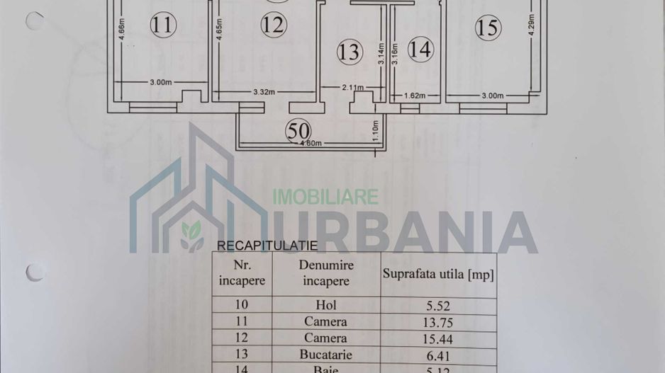 COMISION 0% Persoana fizica, 3 camere 2017, rond tramvai CUG, parcare intabulata - Poză 8