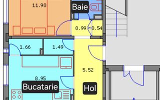 2 CAMERE || DECOMANDAT || AVIATIEI - Schiță 13