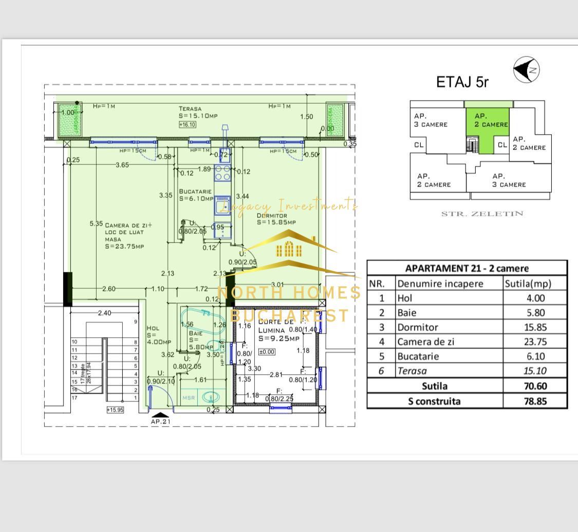 0% COMISION - 2 Camere De Vanzare spatios Aviatiei! - Poză 17