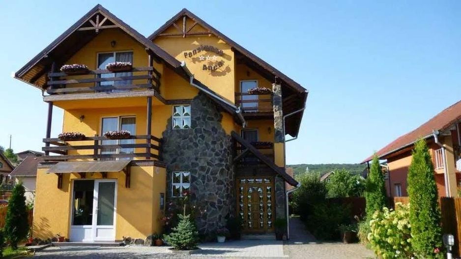 Pensiune P-E-M 9 camere,9 bai,1 bucatarie,teren 900 mp - Poză 1