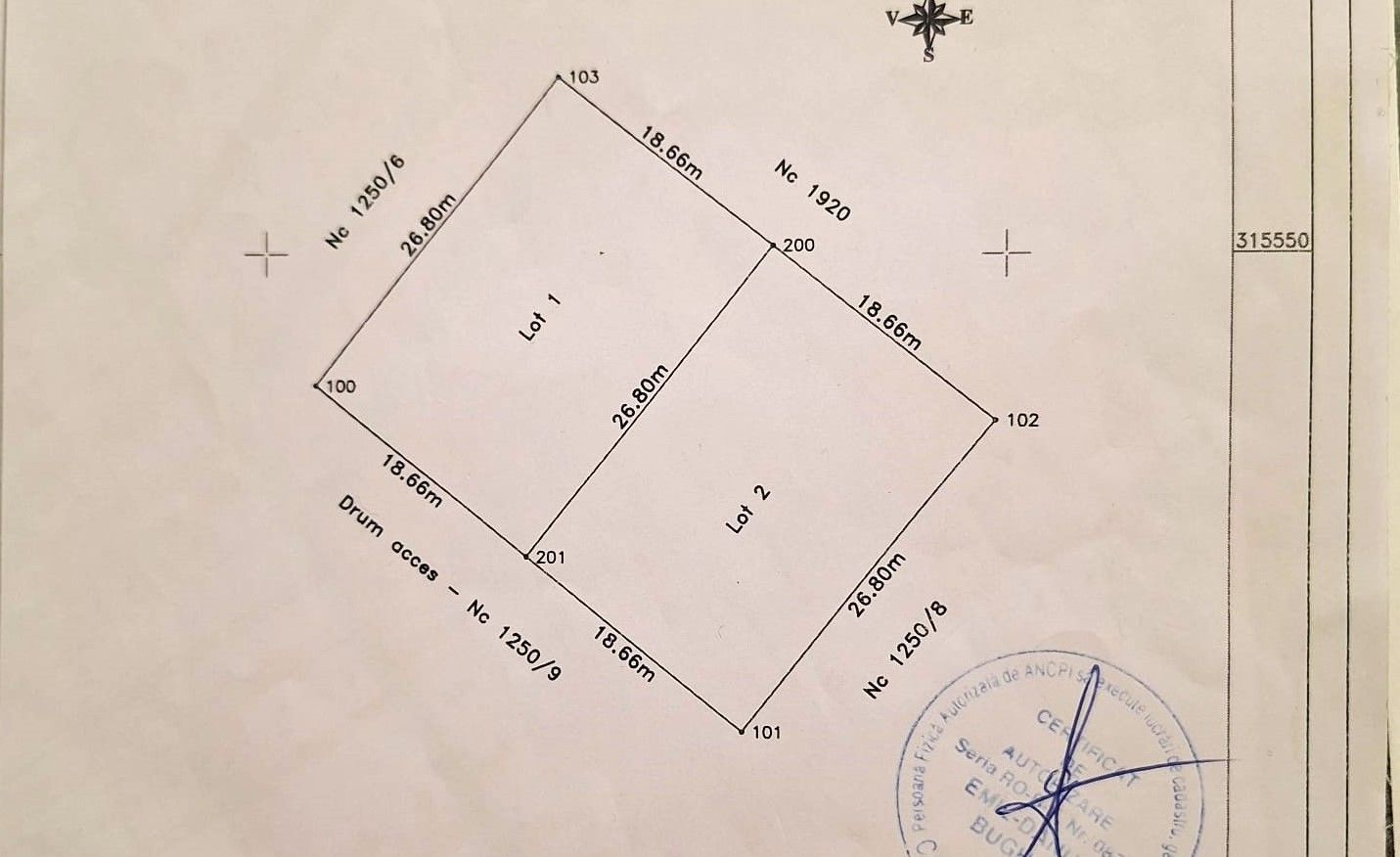 Teren intravilan Berceni ! - Schiță 1