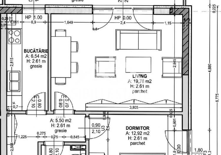Apartament decomandat 2 camere Zona Facultatii de Medicina Sibiu - Poză 10
