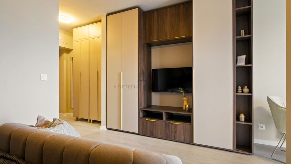 Garsoniera Designer Hils Republica 10 Min Metrou | Prima Inchiriere - Poză 4