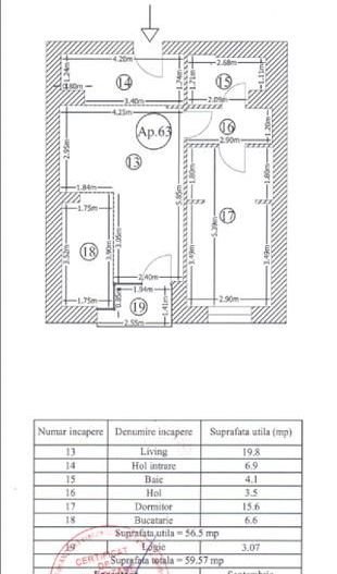 Apartament premium 2 camere, Barbu Văcărescu, mobilat, parcare, view superb - Poză 11