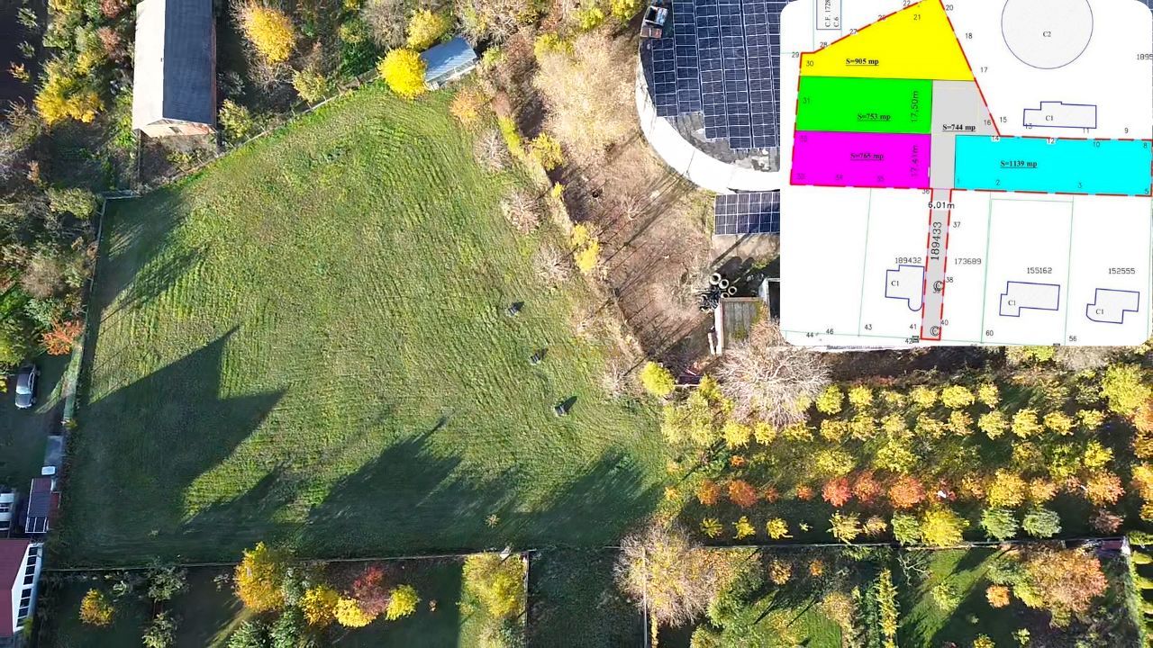 De Vanzare Parcele de Teren Intravilan -Strada Platanului/Careiului SM - Poză 4