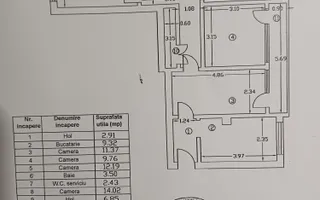 De vânzare: apartament 4 camere - Gorjului metrou - Militari - Poză 13