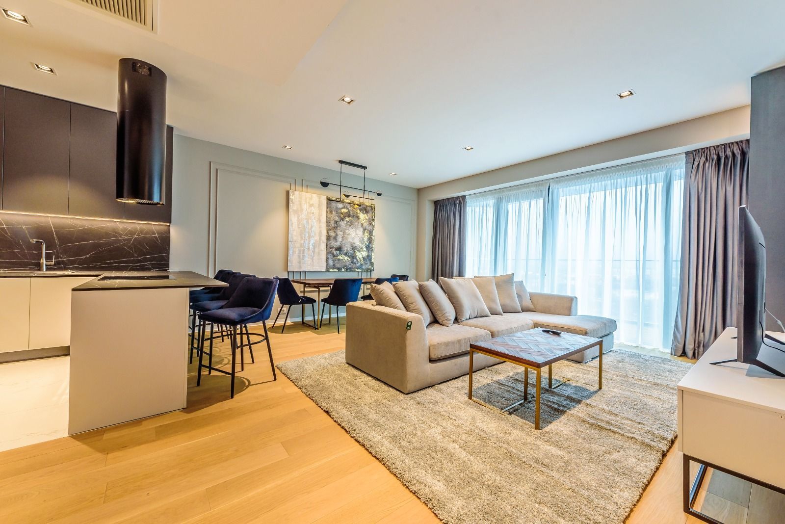 Apartament modern 3 camere I One Mircea Eliade I Priveliște superba - Poză 11