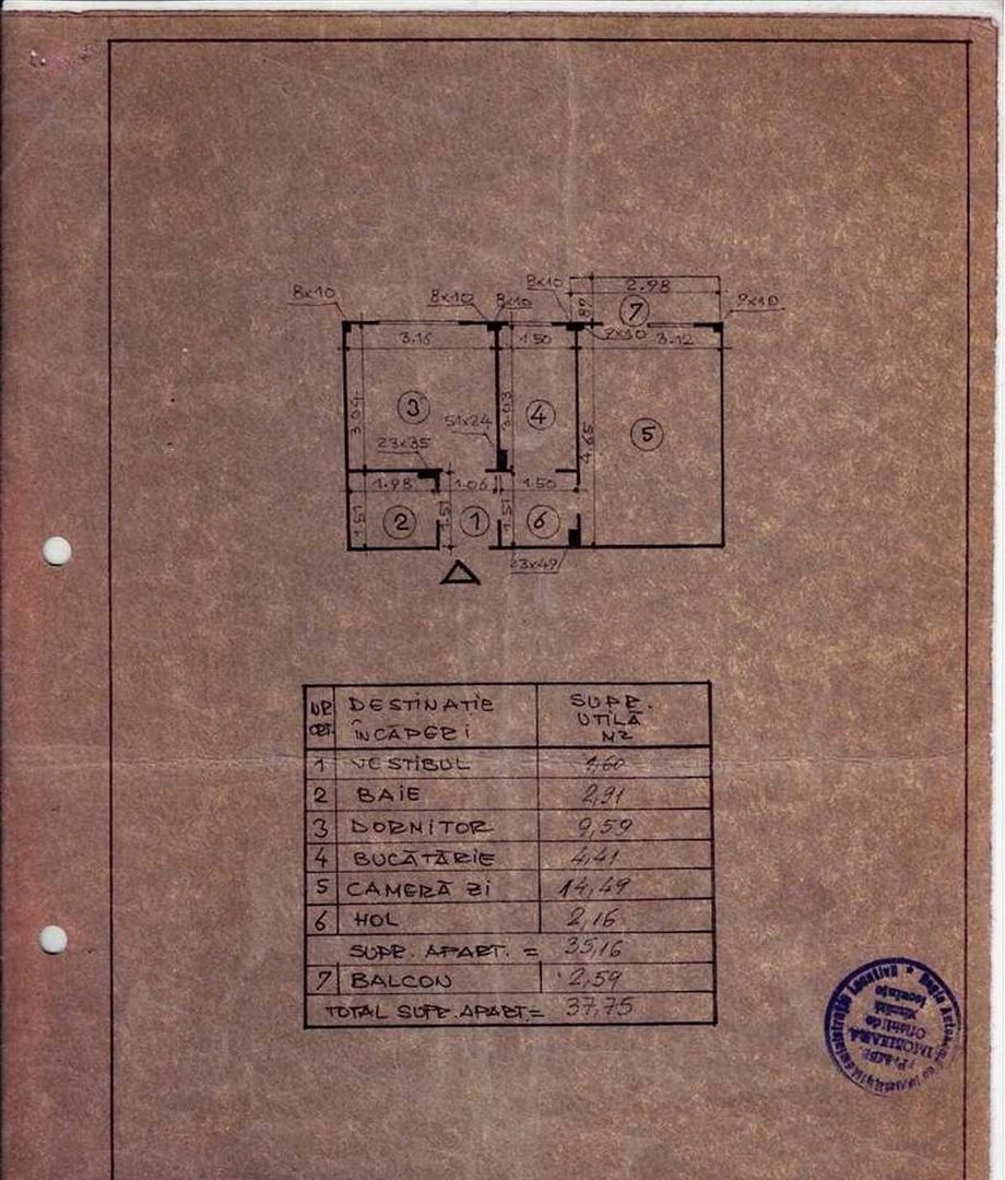 Apartament cu doua camere, Brancoveanu, 75.000€ negociabil - Poză 9